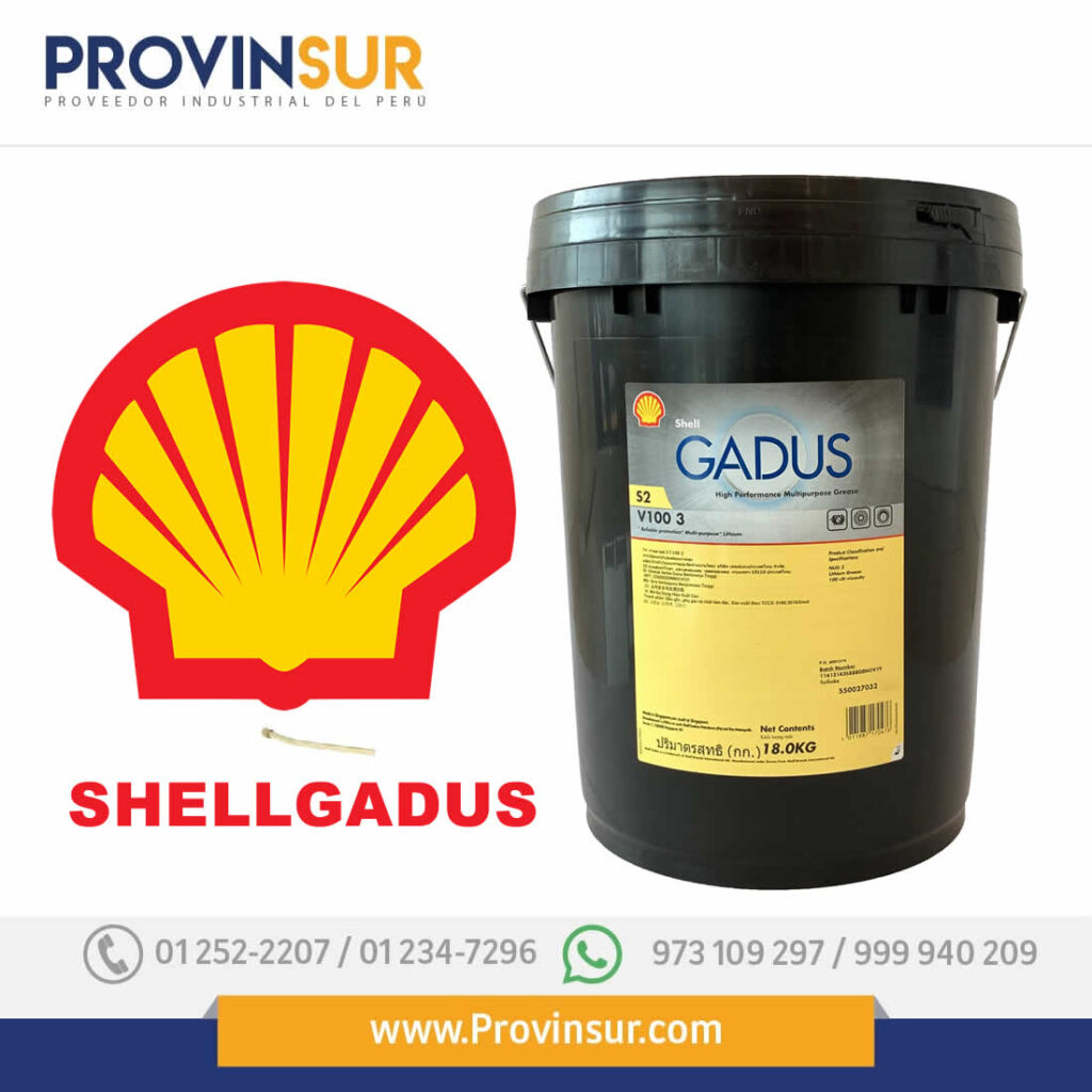 SHELL GADUS S2 V100 3 | 18KG - Lubricantes Perú