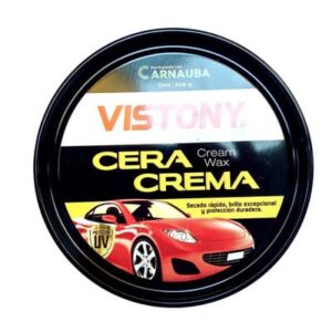 CERA EN CREMA PARA AUTO DE 200 GR – VISTONY