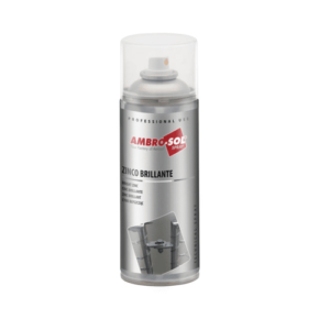 SPRAY GALVANIZADO AL FRIO ZINC CROMO BRILLANTE 400ML Z361 AMBROSOL