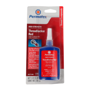 TRABADOR DE ROSCAS ROJO ALTA RESISTENCIA 36ML 27140 PERMATEX